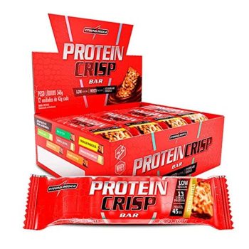 Protein Crisp Bar 12 und Integralmedica – Trufa de Avelã
