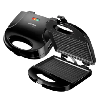 Sanduicheira/Grill Lenoxx Easy PSD121 Preta – 750W Antiaderente