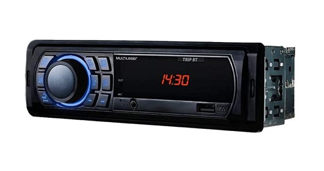 Som Automotivo Multilasertrip Bt Mp3 4X25Wrms Fm/Usb/Aux – P3344