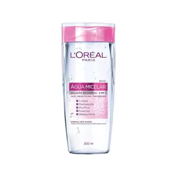 Água Micelar L’Oréal Paris Solução de Limpeza 5 em 1 – 200ml