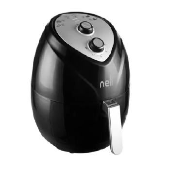 Fritadeira Elétrica sem Óleo/Air Fryer Nell Fit – Preto 3,2L com Timer