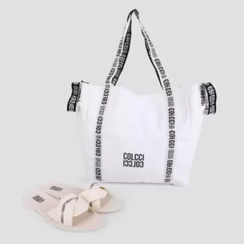 Kit de Bolsa Shopper + Rasteira Colcci