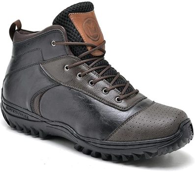 Bota Masculina Adventure Trilha Traction First Preto/Marrom