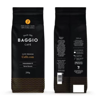 Café Torrado e Moído Premium Caffè.com Baggio Café 250g