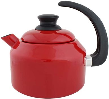 Chaleira 14 Esmaltada Vermelha – 1500 ml – Ewel