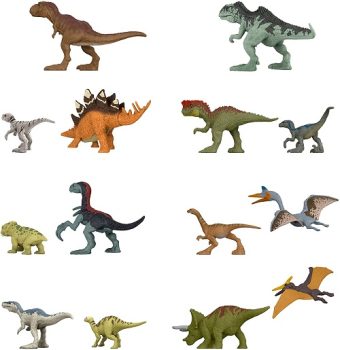 Jurassic World Sortimento Mini Dino Figuras Colecionáveis – Apenas 1 (Uma) Unidade
