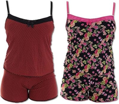 Kit 2 Baby Doll Thays Pijama para Dormir Liganete