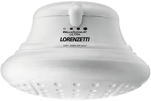 Bella Ducha 4T 220V 6800W, Lorenzetti, 7531202, Branco, Pequeno