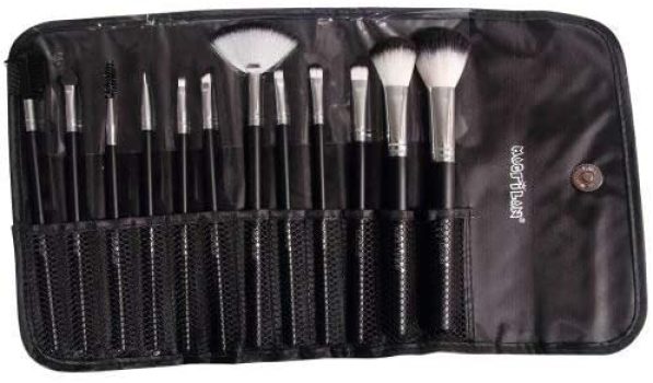 Kit com 12 Pincéis Para Maquiagem – Kp1-5E, Macrilan