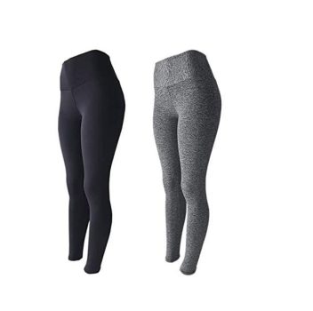 KIT 2 Leggings Fitness Academia Suplex Lisa