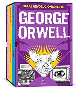 As obras revolucionárias de George Orwell – Box com 3 livros Capa