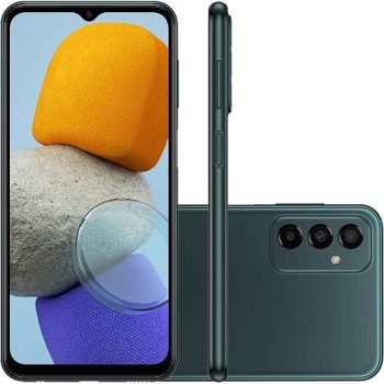 Smartphone Samsung Galaxy M23 5G 128GB Processador Snapdragon Tela 6.6″ Dual Chip 6GB RAM Câmera Tripla + Selfie 8MP – Verde