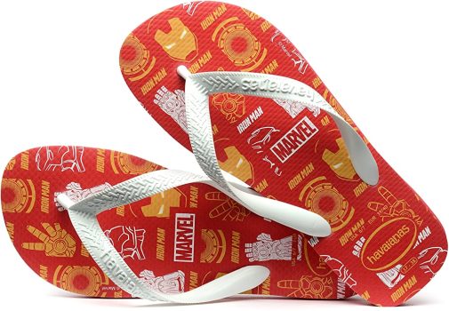 Chinelo Top Marvel Logomania, Havaianas, Criança Unissex
