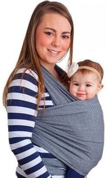 Wrap Sling Cinza Mescla