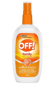 Repelente de Insetos Spray Family 200 ml, Off