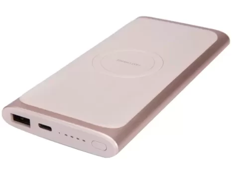 Carregador Portátil/Power Bank Samsung – sem Fio 10000mAh Fast Charge Rose