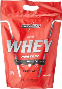 Nutriwhey Chocolate Pouch 907G, Integralmedica