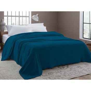 Cobertor Casal Camesa em Microfibra – Verde Petróleo