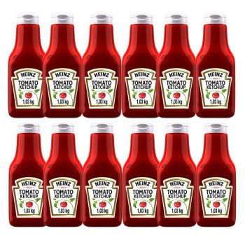 Kit 12 Ketchups Heinz Tradicional 1, 033Kg