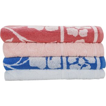 Jogo De Toalha Banhão Maraú Azul 5 peças 100% Algodão – Casa & Conforto