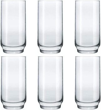 Jogo Copos Lights Long Drink 410ml 6 Peças Nadir