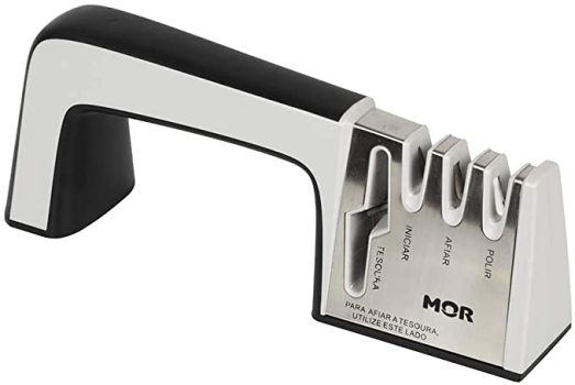 Afiador De Facas E Tesouras 23cm X 8,5cm Linha Do Assador Mor