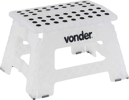 Banqueta Plástica Dobrável