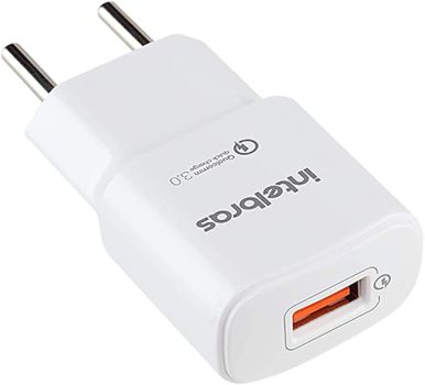 Carregador USB Ec1 Quick Branco, Até 3X Mais Rápido