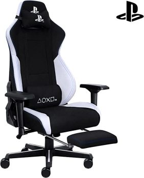 CADEIRA GAMER PLAYSTATION BRANCA – CADGPSBR – PCYES