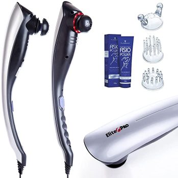 Massageador Elétrico Corporal Manual Elite Pro Relaxshop 110v