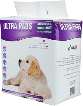 PetLike – Tapete Higiênico para Cães Ultra Pads – 80x60cm – 30 und