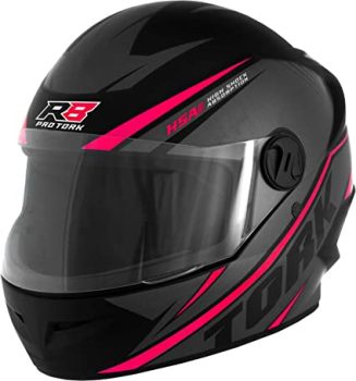Pro Tork Capacete R8 Fosco Tamanho 58 Cinza/Rosa