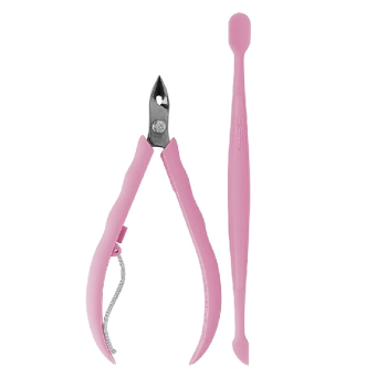 Alicate Cutícula E Duplex Sandy, Mundial S/A, Rosa