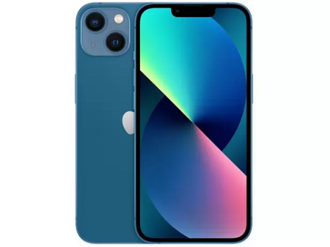 iPhone 13 Apple (128GB) Azul, Tela de 6,1″, 5G e Câmera Dupla de 12 MP