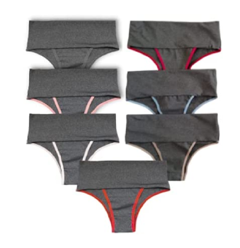 Calcinha Suplex Cós Alto Compressão Para Barriga Kit com 7