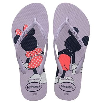 Chinelo Slim Disney, Havaianas, Feminino, Lilás Calmo, 37/38