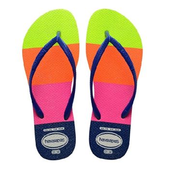 Chinelo Slim Neon Glow, Havaianas, Feminino