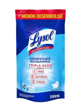 Desinfetante Líquido Lysol Pureza do Algodão 500ml