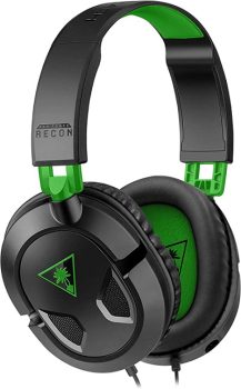 Turtle Beach Recon 50X Fone De Ouvido Com Fio, Preto – Xbox One