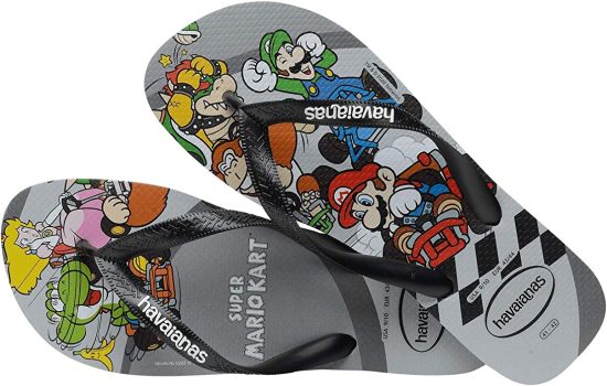 Chinelo Mario Bros, Havaianas, Adulto Unissex
