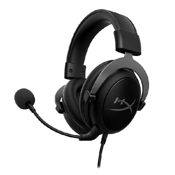 HyperX HEADSET GAMER CLOUD II KHX-HSCP-GM – PRETO/CINZA, Pequeno