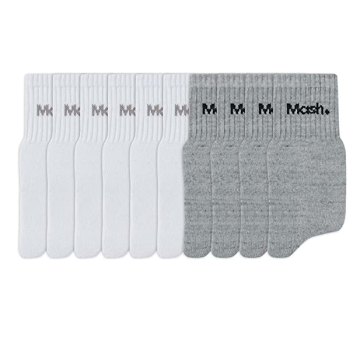 Kit 10 Meias Cano Curto Algodão, Mash, Masculino