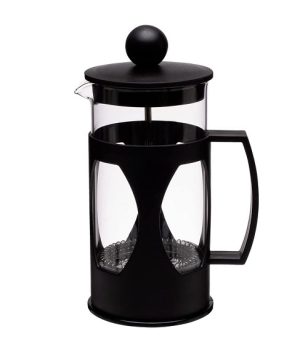 Mimo Style Cafeteira Prensa Francesa, Capacidade Para 350 ml, Com Haste e Alça, Resistente, Suporta Altas e Baixas Temperaturas (-20 °C a 180 °C), Excelente Sistema de Filtragem