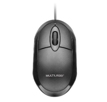 Mouse Classic Box Óptico Full Black USB – MO300