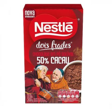 Chocolate em Pó, Nestlé, Dois Frades, 200g
