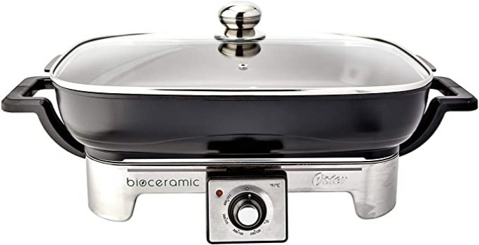 Panela Elétrica, Gran Sabor Bioceramic, Cinza, 220v, Oster