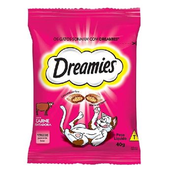 Petisco Para Gatos Dreamies Carne Adultos 40g