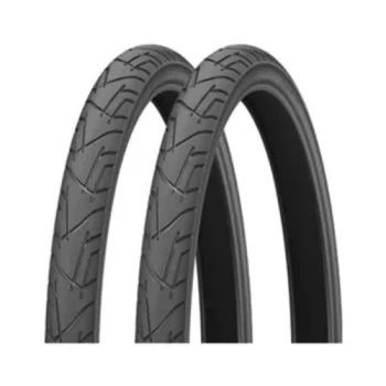 2 Pneus Bicicleta Praieiro Levorin Aro 26×1.95 Liso Balão