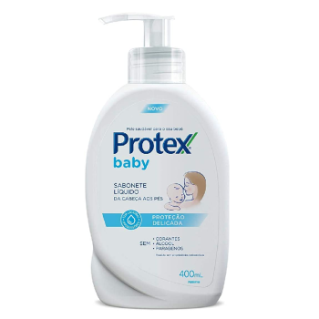 Protex Baby Sabonete Líquido Infantil Para Bebês 400 Ml