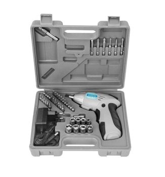 Parafusadeira a Bateria Tramontina 3,6V com 46 Peças